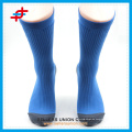 blaue dicke Sportsocken Kompression Herrensocken individuelles Logo